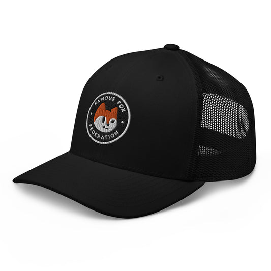 Famous Fox Federation Patch Trucker Hat